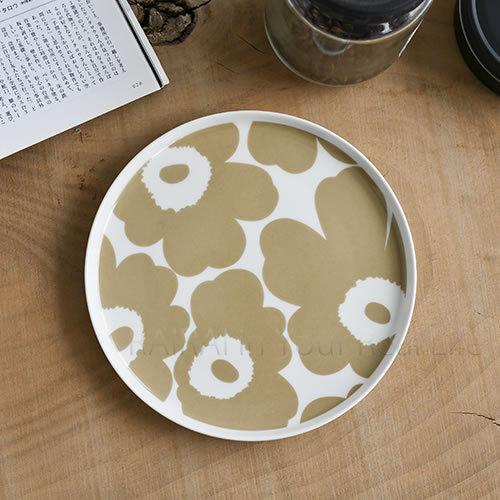 marimekko（マリメッコ） プレート ウニッコ 20cm ホワイト×ベージュ