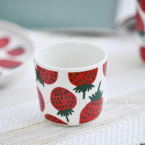 未使用に近い マリメッコ マンシッカ ラテマグ レッド 皿 marimekko