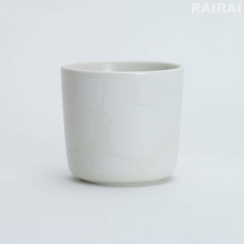 marimekko - マリメッコ　ウニッコ　ラテマグ　ホワイト×ナチュラルホワイト marimekko マリメッコ ラテマグ 1個 200ml ウニッコ ナチュラル