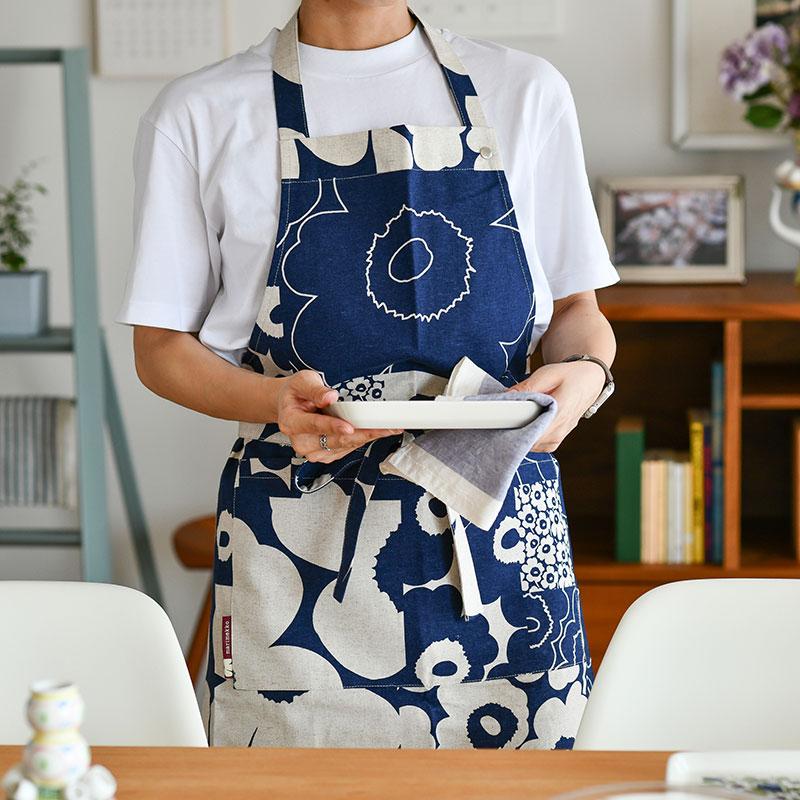 marimekko マリメッコ エプロン ウニッコ コラーシ ダーク marimekko マリメッコ エプロン ウニッコ コラーシ ダーク