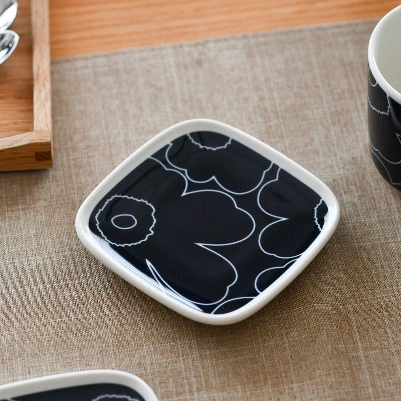 marimekko マリメッコ プレート 10×10cm 1個 ピィイルト ウニッコ 