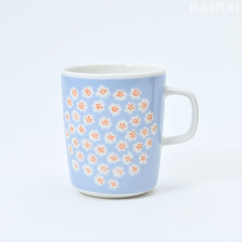 marimekko - 新品未使用　マリメッコ　マグカッププレートセット　クーシコッサ　ライトブルー Kuusikossa(クーシコッサ)マグカップ&プレートセット marimekko