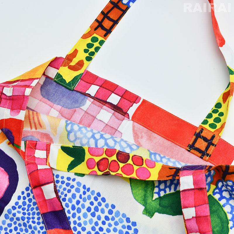 【marimekko】【日本限定】Kesatori トートバッグ 日本限定】Kesatori トートバッグ 44×43cm | Aino-Maija Metsola