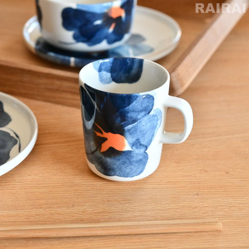 marimekko（マリメッコ） マグカップ 250ml ヴァルシ ダークブルー
