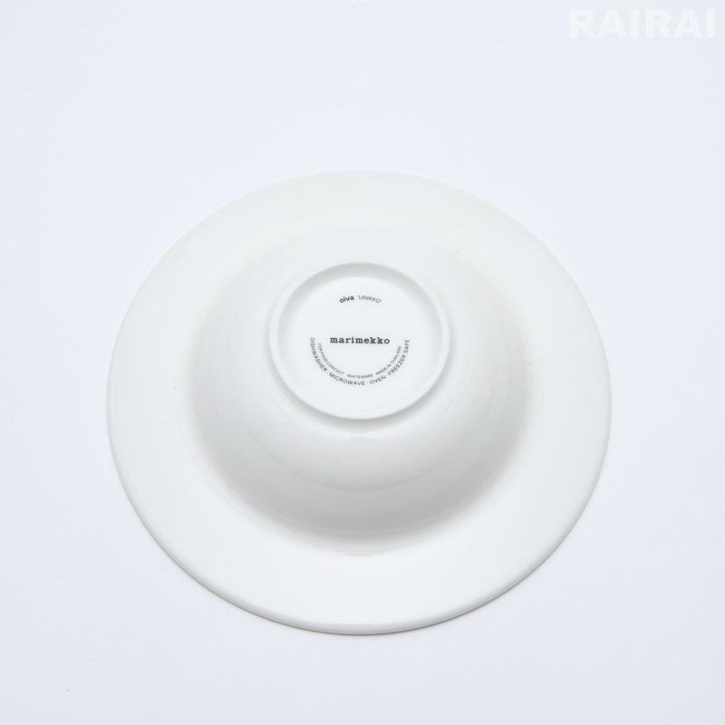 marimekko（マリメッコ） ディーププレート 20cm ウニッコ ブラック