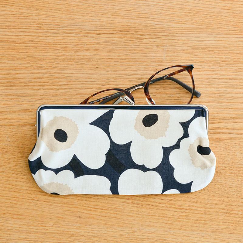 marimekko マリメッコ がま口 ポーチ ミニ ウニッコ シルマラシ