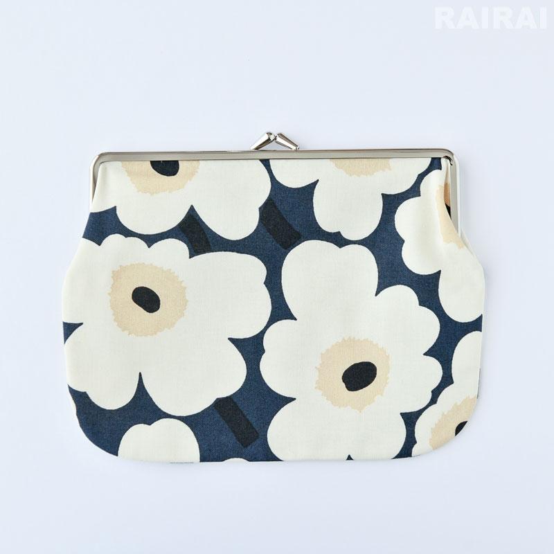 marimekko マリメッコ がま口 ポーチ ミニ ウニッコ プオリカス