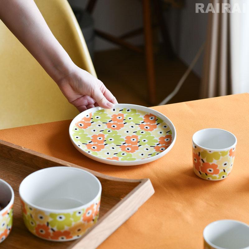 【レア】Marimekko マリメッコ lumimalja 20cmプレート新品 レア】Marimekko マリメッコ lumimalja 20cmプレート新品