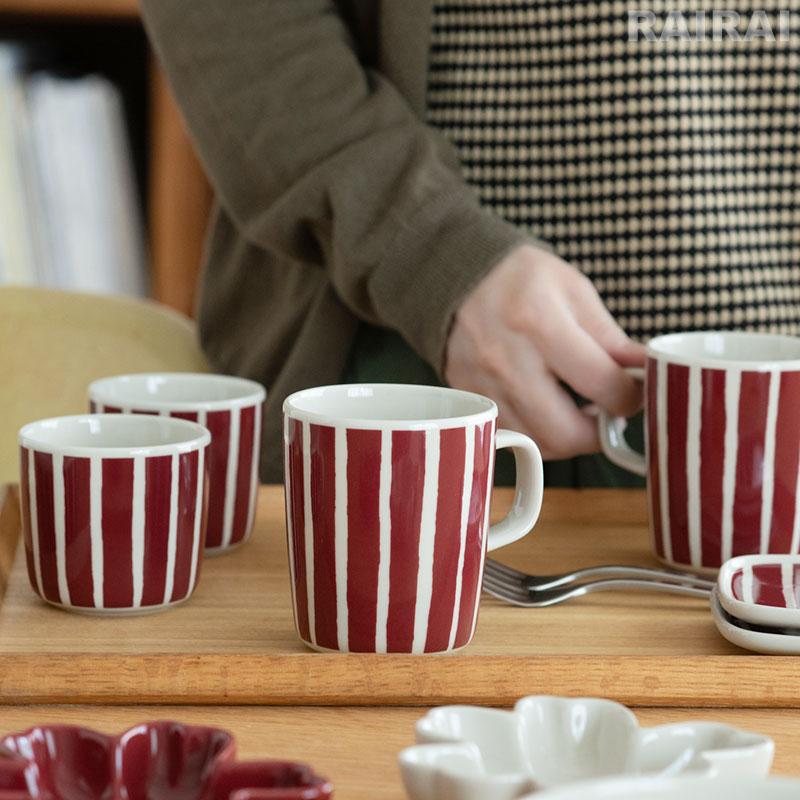 marimekko（マリメッコ） マグカップ 250ml ピッコロ バーガンディ
