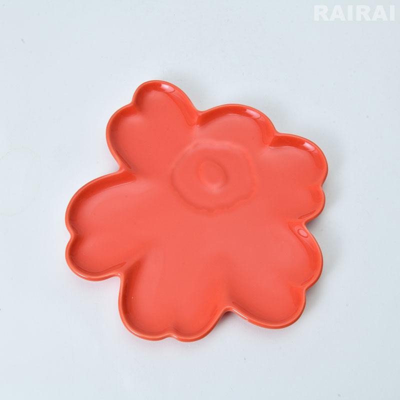 marimekko（マリメッコ） シェイプ プレート 20cm ウニッコ オレンジ