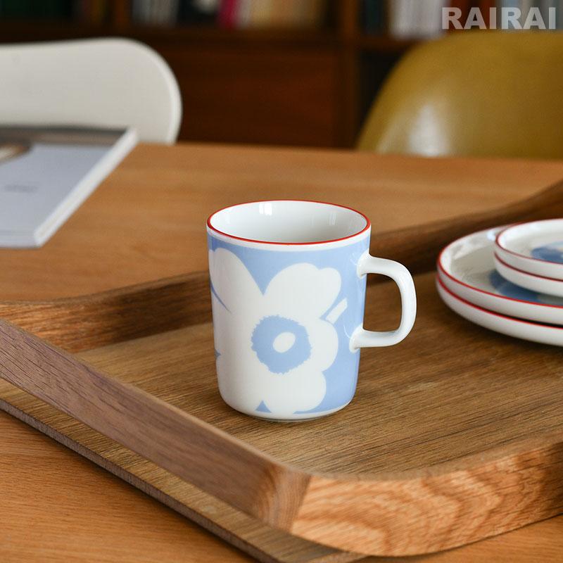 【新品未使用】マリメッコ　marimekko お皿　マグカップ　まとめ売り marimekko（マリメッコ） マグカップ 250ml ユフラ ウニッコ ホワイト