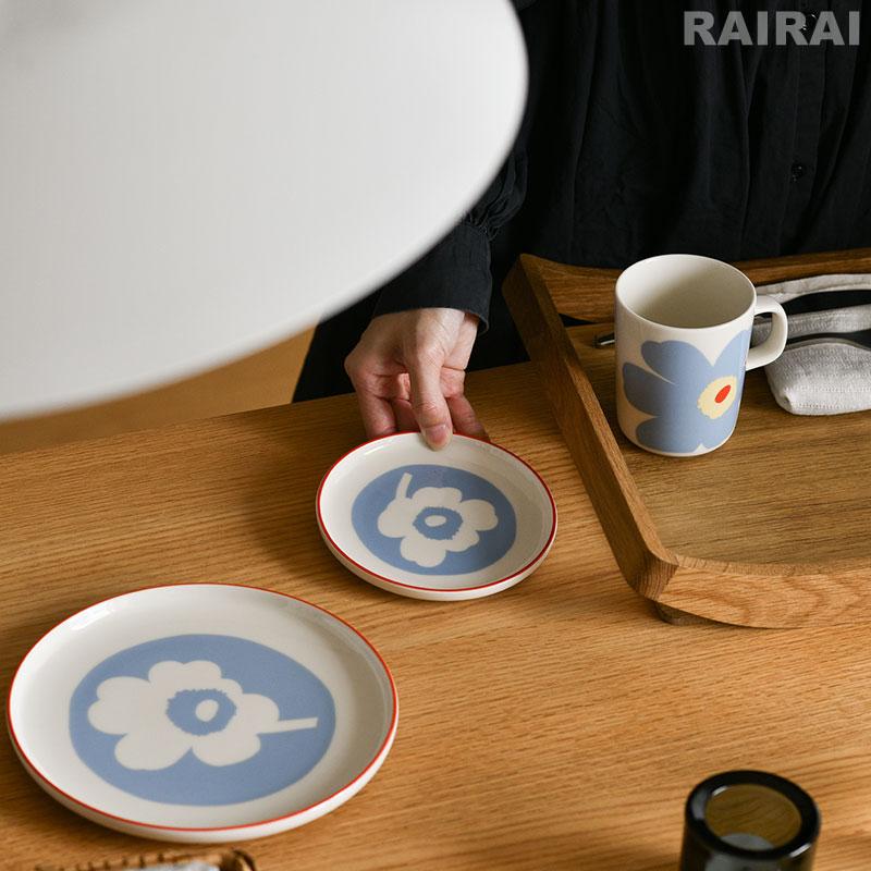 marimekko（マリメッコ） プレート 13.5cm ウニッコ ホワイト×ライト