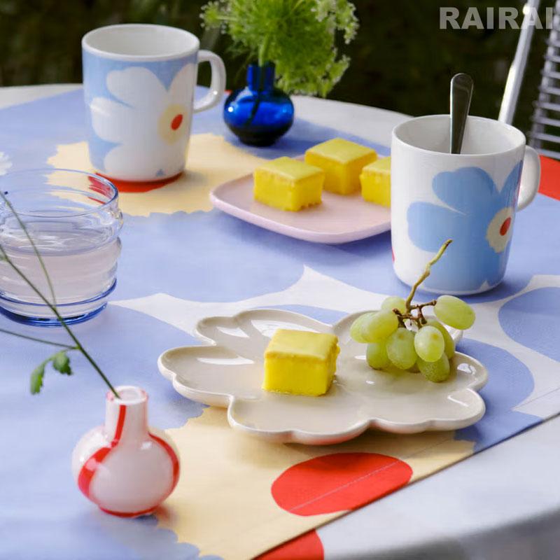 marimekko（マリメッコ） プレート 13.5cm ウニッコ ホワイト×ライト