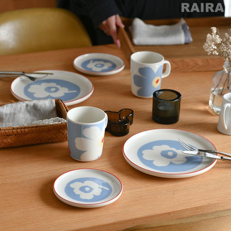 marimekko（マリメッコ） プレート 13.5cm ウニッコ ホワイト×ライト