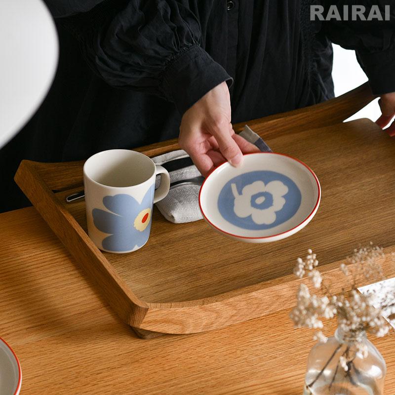 marimekko（マリメッコ） プレート 13.5cm ウニッコ ホワイト×ライト