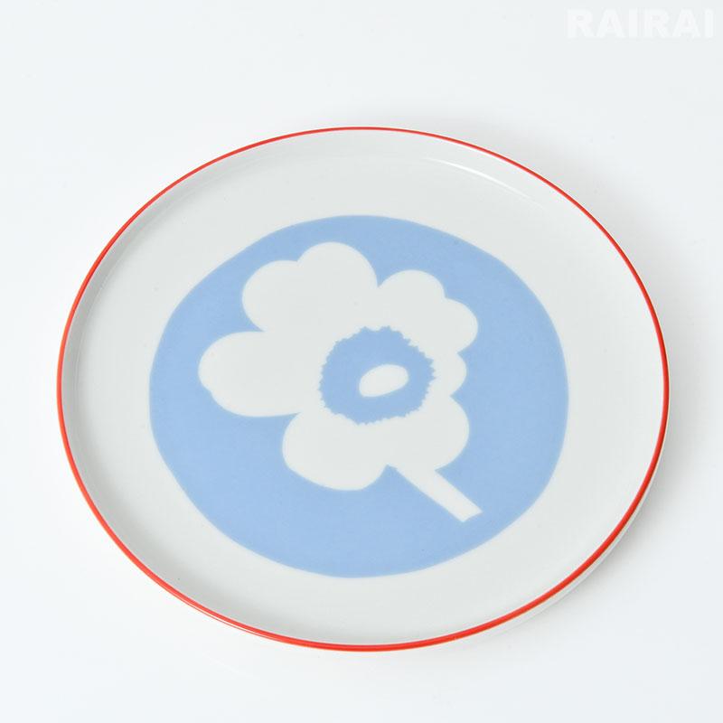 marimekko（マリメッコ） プレート 20cm ウニッコ ホワイト×ライト