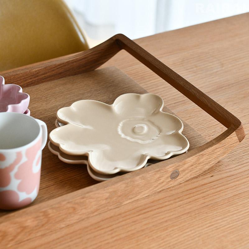 ♡マリメッコ　プレート 20cm マンシッカ　ウニッコ　ベージュ　ピンク　北欧 marimekko（マリメッコ） セール30％OFF プレート 20cm ウニッコ ヘイ