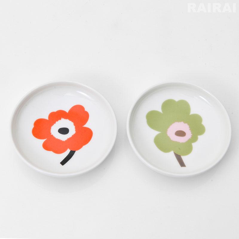 新品 マリメッコ ウニッコ プレート 2つセット marimekko（マリメッコ） 日本限定 プレート 2個セット 8.5cm ウニッコ