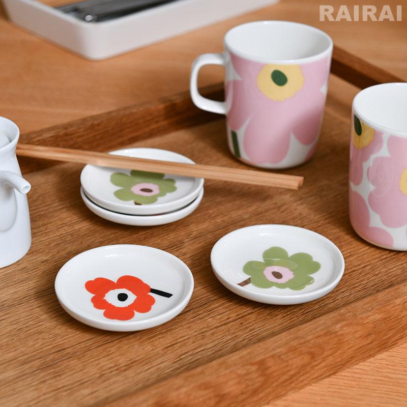 marimekko（マリメッコ） 日本限定 プレート 2個セット 8.5cm ウニッコ