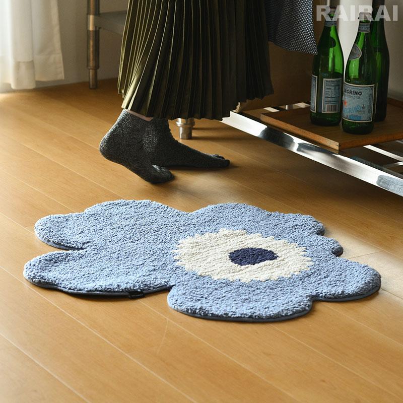 marimekko（マリメッコ） バスマット 73×74cm ウニッコ ライトブルー