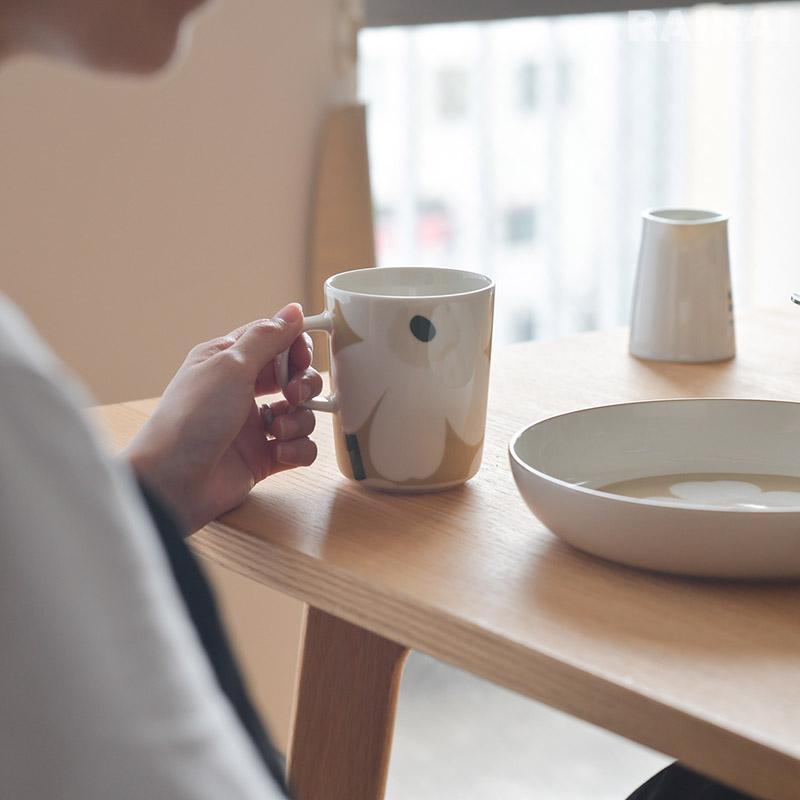marimekko（マリメッコ） マグカップ 250ml ウニッコ ホワイト