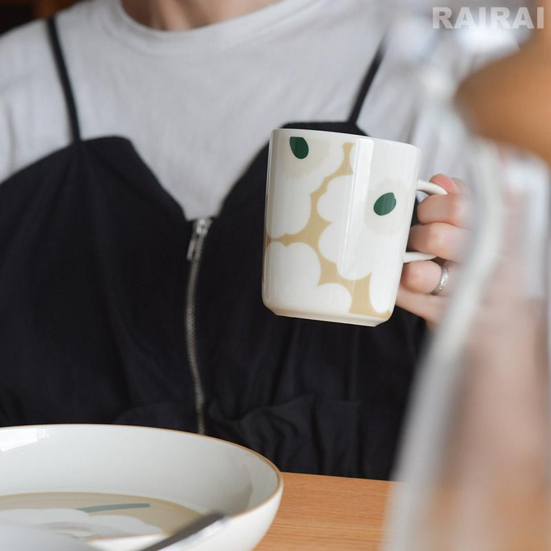 marimekko（マリメッコ） マグカップ 250ml ウニッコ ホワイト
