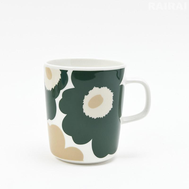 marimekko（マリメッコ） マグカップ 250ml ウニッコ ダークグリーン