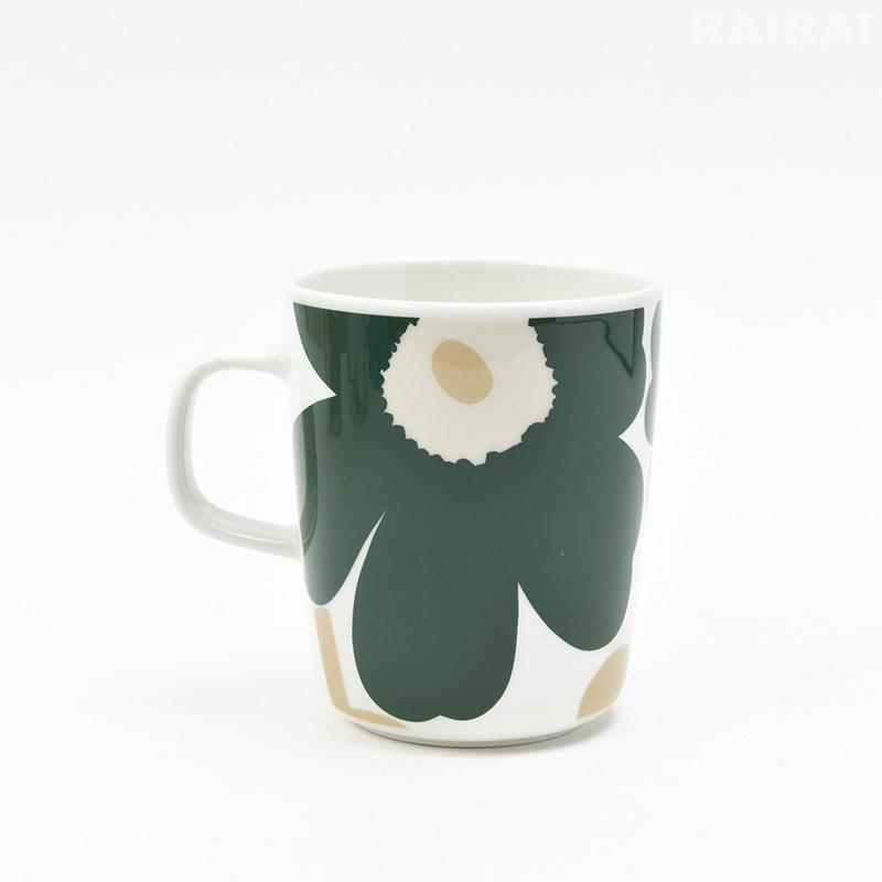 marimekko（マリメッコ） マグカップ 250ml ウニッコ ダークグリーン