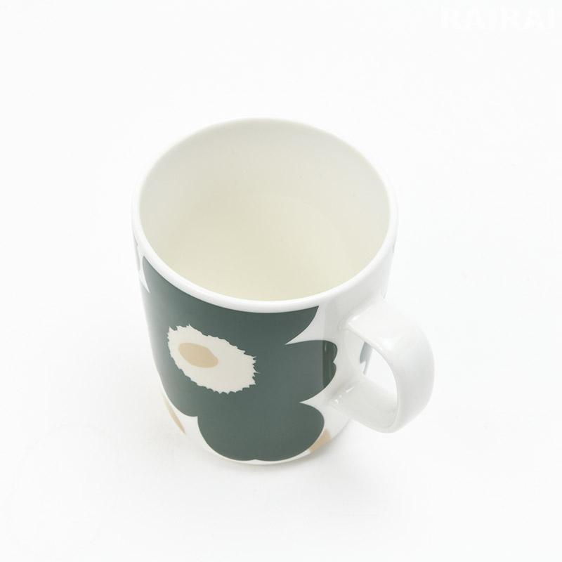 marimekko（マリメッコ） マグカップ 250ml ウニッコ ダークグリーン