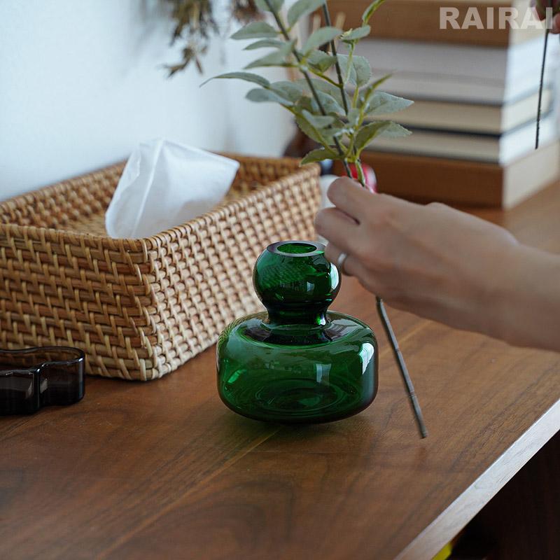 marimekko（マリメッコ） フラワーベース 花瓶 グリーン marimekko
