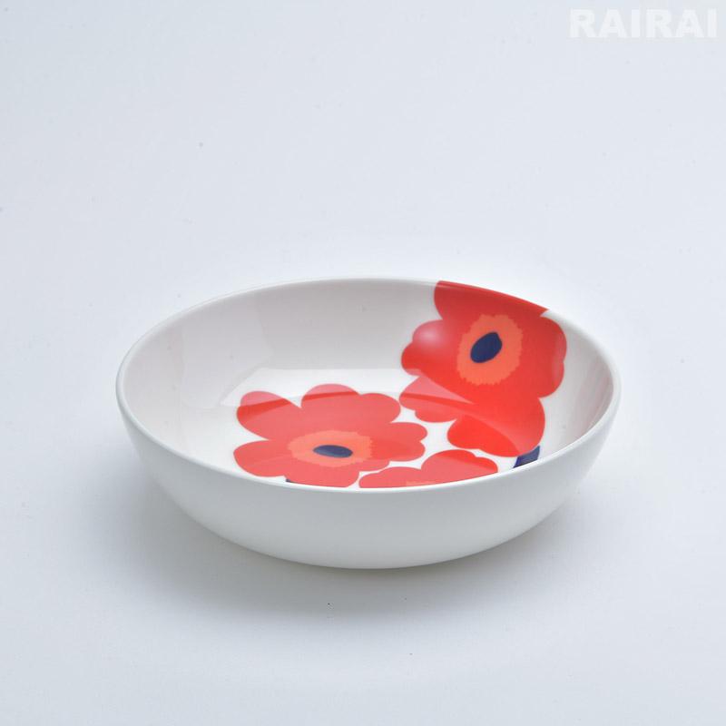 marimekko（マリメッコ） ディーププレート 16cm ウニッコ ホワイト