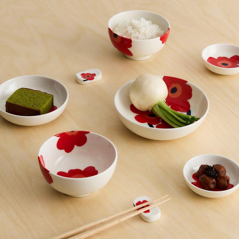 marimekko（マリメッコ） ディーププレート 16cm ウニッコ ホワイト