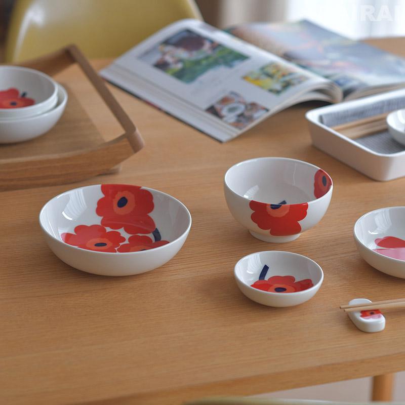marimekko（マリメッコ） ディーププレート 16cm ウニッコ ホワイト
