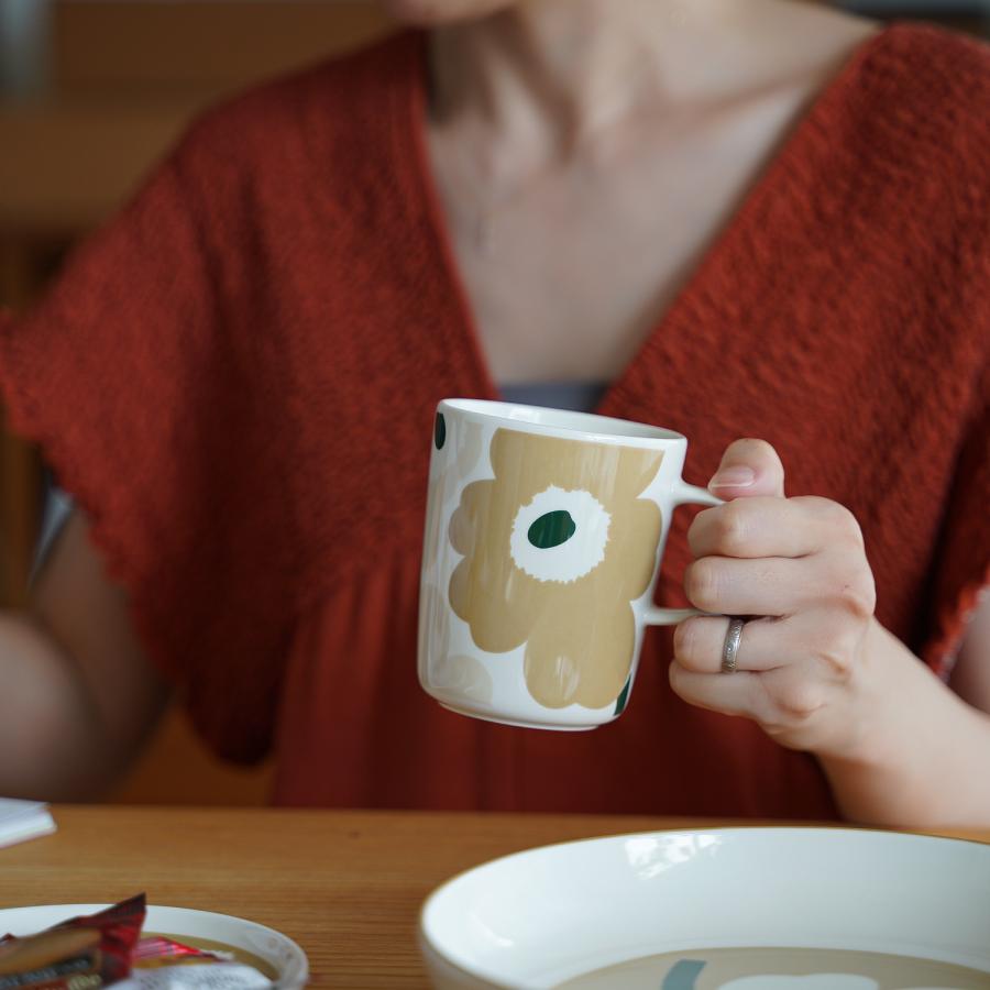 marimekko マリメッコ　UNIKKOベージュ　5点　新品送料込 marimekko（マリメッコ） 日本限定 マグカップ 250ml ウニッコ