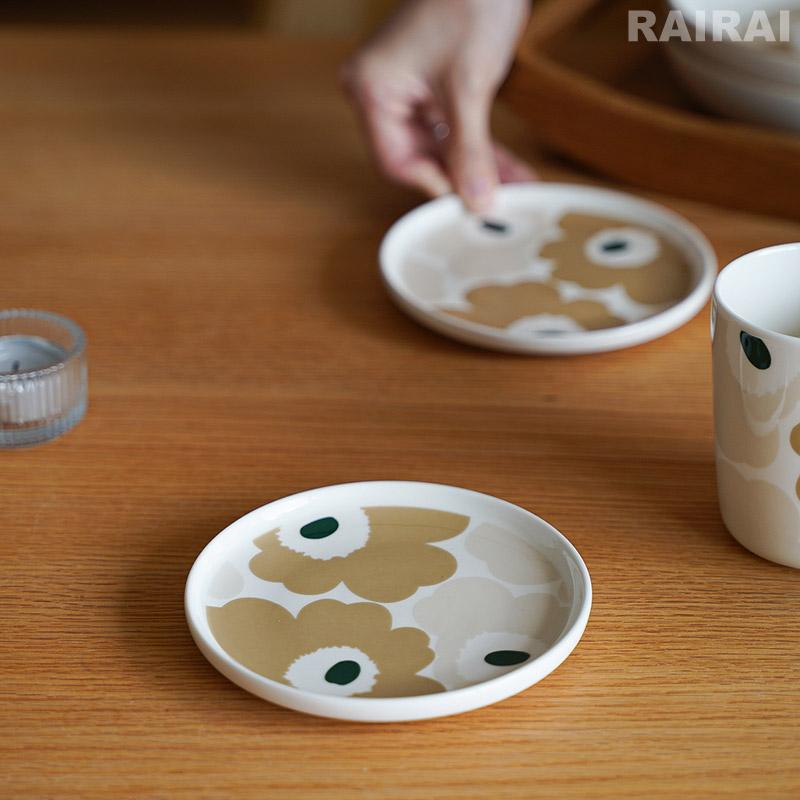 marimekko（マリメッコ） 日本限定 プレート 13.5cm ウニッコ ベージュ