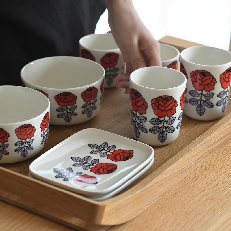 marimekko（マリメッコ） アジア限定 プレート 15×12cm 角皿