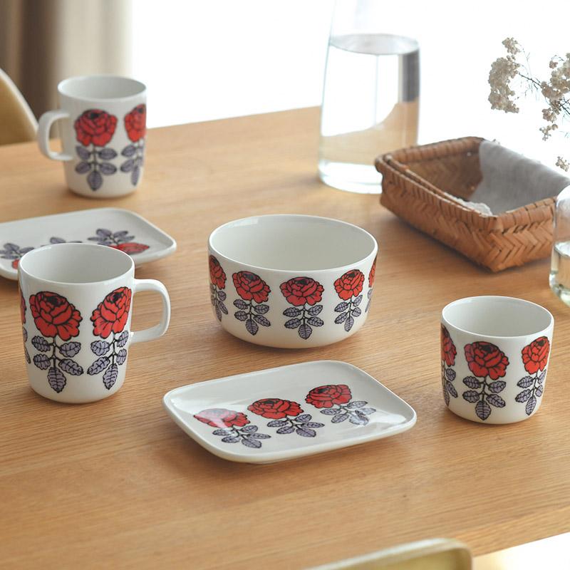 marimekko（マリメッコ） アジア限定 プレート 15×12cm 角皿