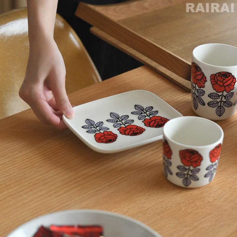 Marimekkoマリメッコ ヴィヒキルース 紫 限定 プレート 皿 Marimekko