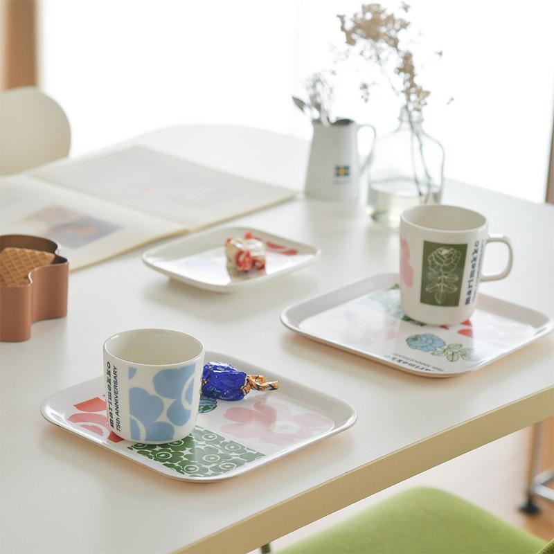 marimekko（マリメッコ） プレート 12×15cm 75th Anniversary マルチ