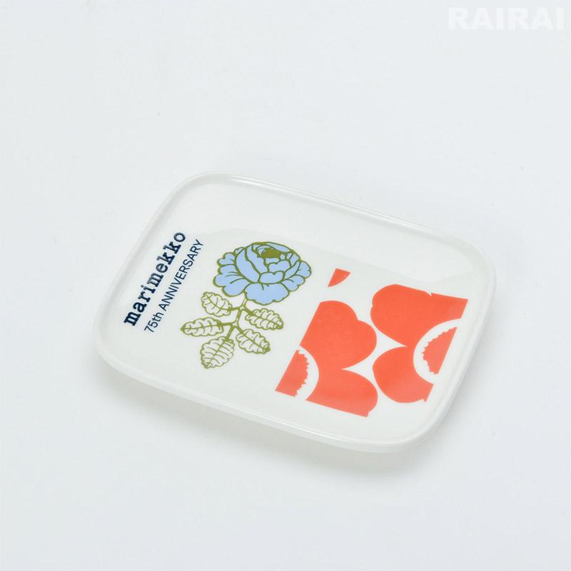 marimekko（マリメッコ） プレート 12×15cm 75th Anniversary マルチ