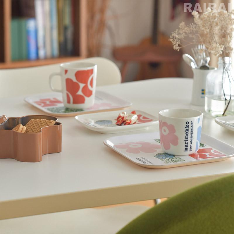 marimekko（マリメッコ） 日本限定 トレイ 20×20cm マルチカラー 75th