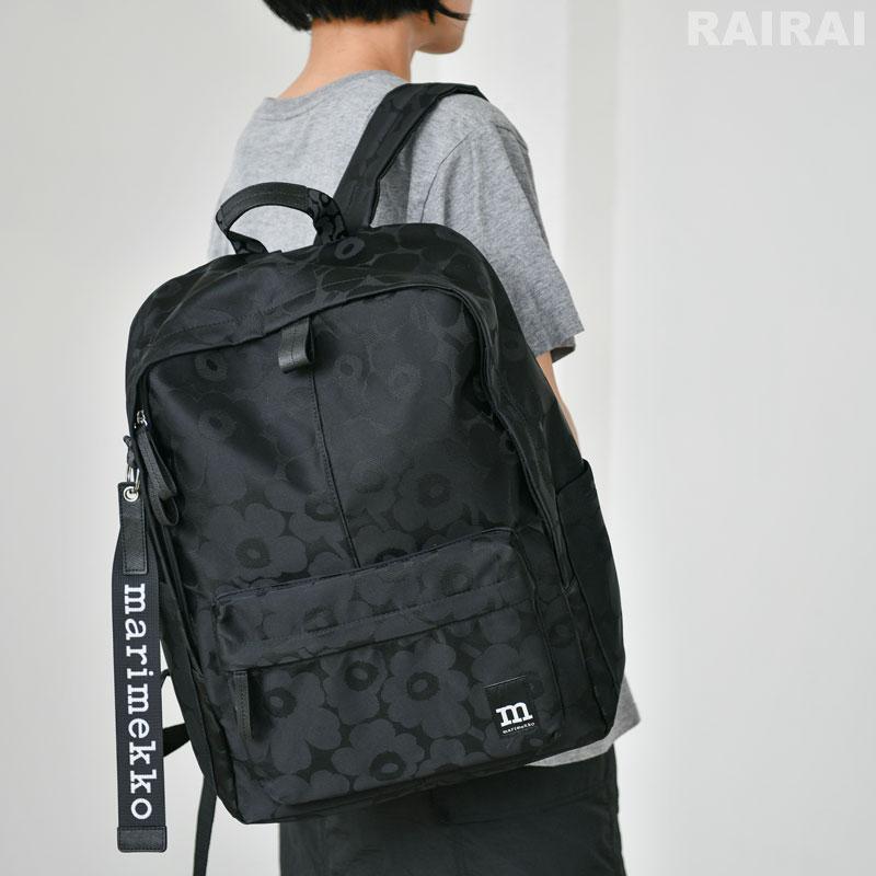 marimekko マリメッコ ジップ トップ バックパック ウニッコ marimekko マリメッコ ジップ トップ バックパック ウニッコ