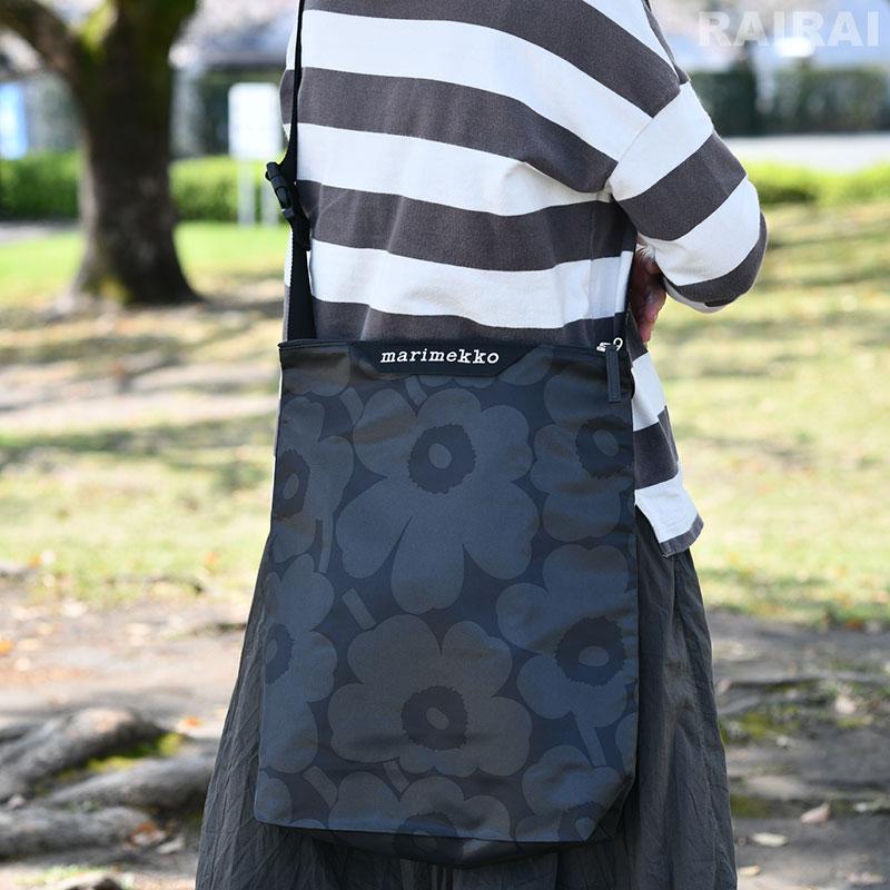 marimekko（マリメッコ） ショルダーバッグ M ウニッコ ダークグレー