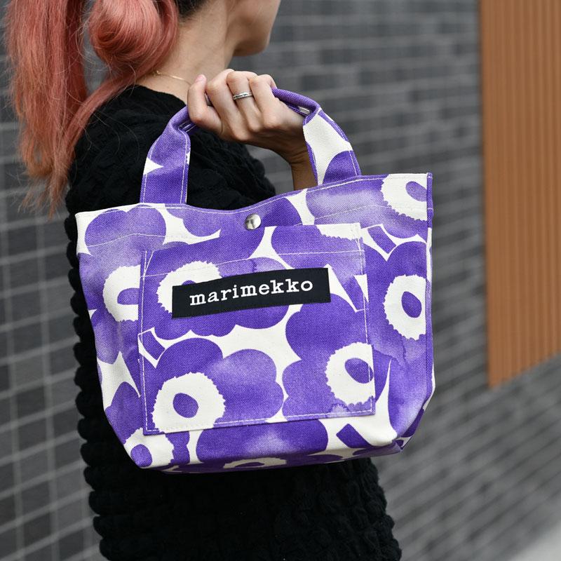 マリメッコ　ウニッコ　キオスキ　ミニトートバック　ランチトート marimekko｜【30%OFF】Lunchbag Unikko トートバッグ ランチ