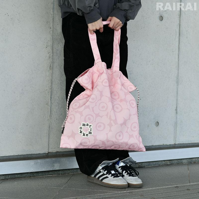 marimekko（マリメッコ） 巾着型 トートバッグ メトカ ミニ ウニッコ