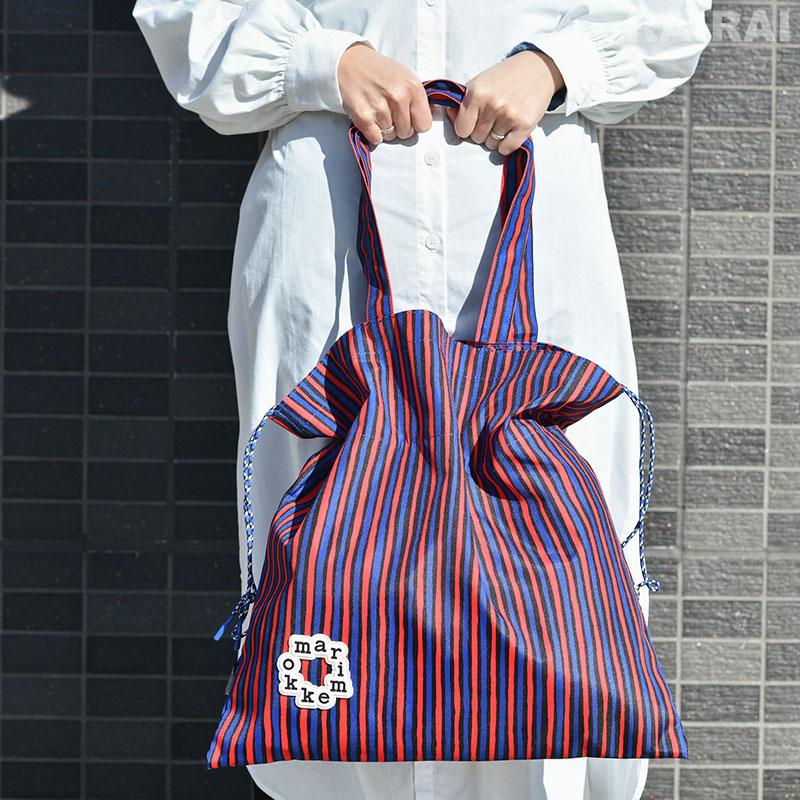 marimekko（マリメッコ） 巾着型 トートバッグ メトカ ピッコロ