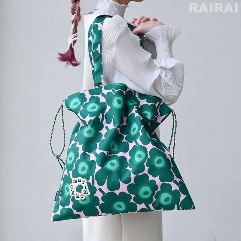 marimekko（マリメッコ） 巾着型 トートバッグ メトカ ミニ ウニッコ