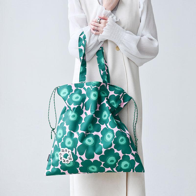 marimekko（マリメッコ） 巾着型 トートバッグ メトカ ミニ ウニッコ
