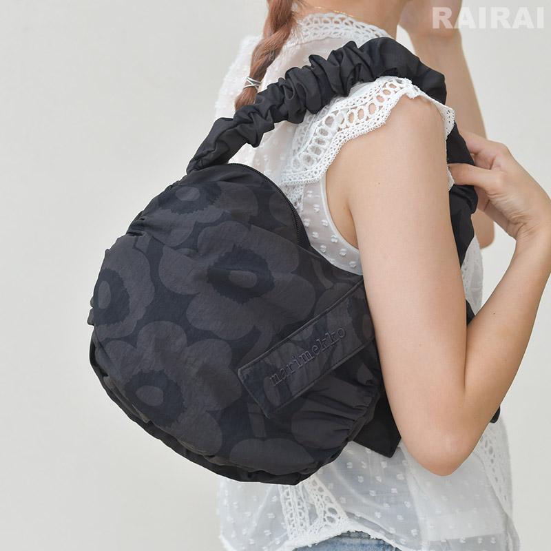 marimekko（マリメッコ） ショルダーバッグ M ウニッコ ダークグレー
