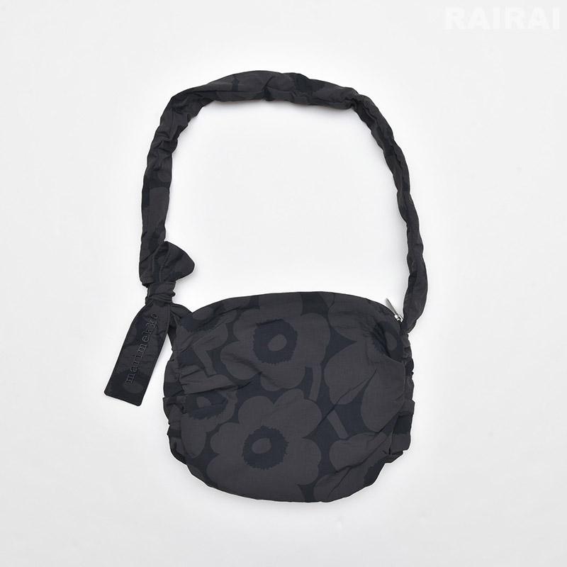 marimekko（マリメッコ） ショルダーバッグ M ウニッコ ダークグレー